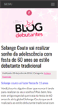 Mobile Screenshot of debutanteeseus15anos.com.br