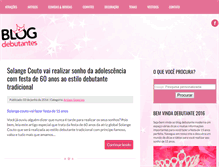 Tablet Screenshot of debutanteeseus15anos.com.br